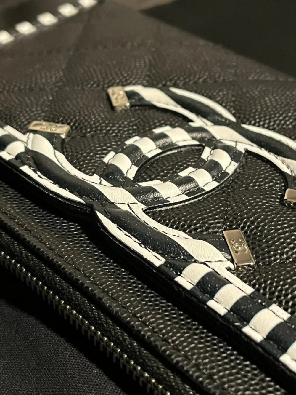 CHANEL caviar quilted